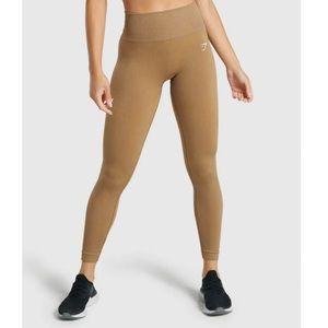 Gymshark adapt fleck leggings in light brown